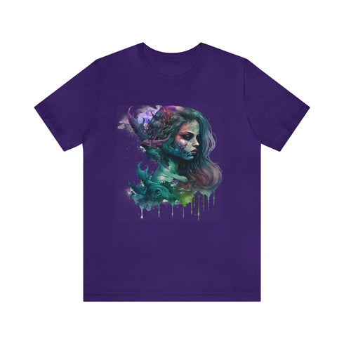Beauty of the Deep - Short Sleeve Tee Team Purple
